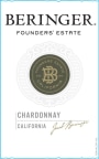 Beringer Founders' Estate Chardonnay 2014 Front Label