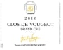 Domaine Drouhin-Laroze Clos de Vougeot Grand Cru 2010 Front Label
