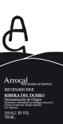 Bodegas Arrocal Arrocal 2012 Front Label
