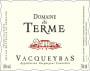 Domaine du Terme Vacqueyras Rouge 2012 Front Label