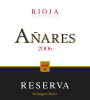 Bodegas Olarra Anares Reserva 2006 Front Label