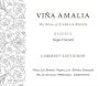 Vina Amalia Reserva Cabernet Sauvignon 2011 Front Label