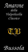 Bussola TB Amarone della Valpolicella Classico 2009 Front Label