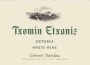 Txomin Etxaniz  2012 Front Label