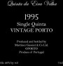 Martinez Quinta da Eira Velha 1995 Front Label
