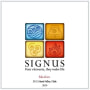 Signus Merlot 2014 Front Label