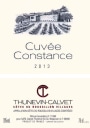 Calvet-Thunevin Cuvee Constance Red Blend 2013 Front Label