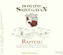 Domaine Saint Gayan Cotes du Rhone Villages Rasteau 2009 Front Label