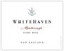 Whitehaven Pinot Noir 2012 Front Label