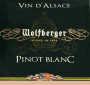 Wolfberger Pinot Blanc 2011 Front Label