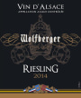 Wolfberger Riesling 2014 Front Label