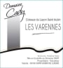 Dom. Cady Coteaux du Layon Saint-Aubin Les Varennes 2014 Front Label
