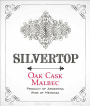 Silvertop Wine Oak Cask Malbec 2014 Front Label