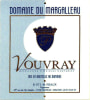 Dom. Du Margalleau Vouvray Sec 2012 Front Label