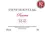 Casa Santos Lima Confidencial Reserva Red 2010 Front Label