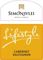 Simonsvlei Lifestyle Cabernet Sauvignon 2010 Front Label