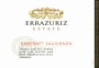 Errazuriz Cabernet Sauvignon 2012 Front Label