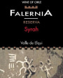 Falernia Reserva Syrah 2013 Front Label
