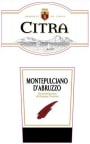 Citra Montepulciano d'Abruzzo 2013 Front Label