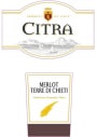 Citra Merlot 2013 Front Label