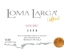 Loma Larga Vineyards Malbec 2009 Front Label