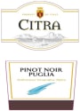 Citra Pinot Noir 2014 Front Label