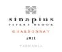 Sinapius Vineyard Pipers Brook Chardonnay 2011 Front Label