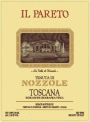 Tenuta di Nozzole Il Pareto 2010 Front Label