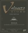 Bodegas Valsacro Rioja Dioro 2003 Front Label