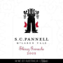 SC Pannell Shiraz Grenache 2005 Front Label