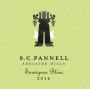 SC Pannell Adelaide Hills Sauvignon Blanc 2014 Front Label