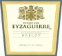 Vino de Eyzaguirre Merlot 2012 Front Label