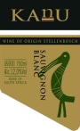 Kanu Sauvignon Blanc 2014 Front Label