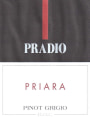 Pradio Priara Pinot Grigio 2013 Front Label