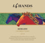 14 Hands Moscato 2012 Front Label