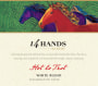 14 Hands Hot to Trot White Blend 2014 Front Label