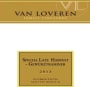 Van Loveren Late Harvest Gewurztraminer 2013 Front Label
