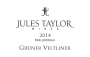 Jules Taylor Gruner Veltliner 2014 Front Label