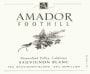 Amador Foothill Sauvignon Blanc 2011 Front Label