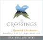 The Crossings Awatere Valley Unoaked Chardonnay 2013 Front Label