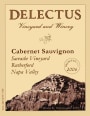 Delectus Sacrashe Vineyard Cabernet Sauvignon 2006 Front Label