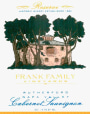 Frank Family Vineyards Reserve Cabernet Sauvignon 2009 Front Label