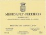 Domaine des Comtes Lafon Meursault Perrieres Premier Cru 2011 Front Label