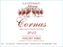 Vincent Paris Cornas La Geynale 2013 Front Label