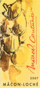 Domaine Marcel Couturier Macon-Loche 2007 Front Label
