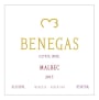 Bodega Benegas Estate Malbec 2015 Front Label