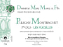 Domaine Marc Morey Puligny-Montrachet Les Pucelles Premier Cru 2013 Front Label