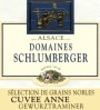 Domaines Schlumberger Cuvee Anne Selection de Grains Nobles 2007 Front Label