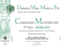 Domaine Marc Morey Chassagne-Montrachet Morgeot Premier Cru 2012 Front Label