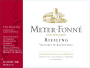Meyer-Fonne Vignoble de Katzenthal Riesling 2013 Front Label